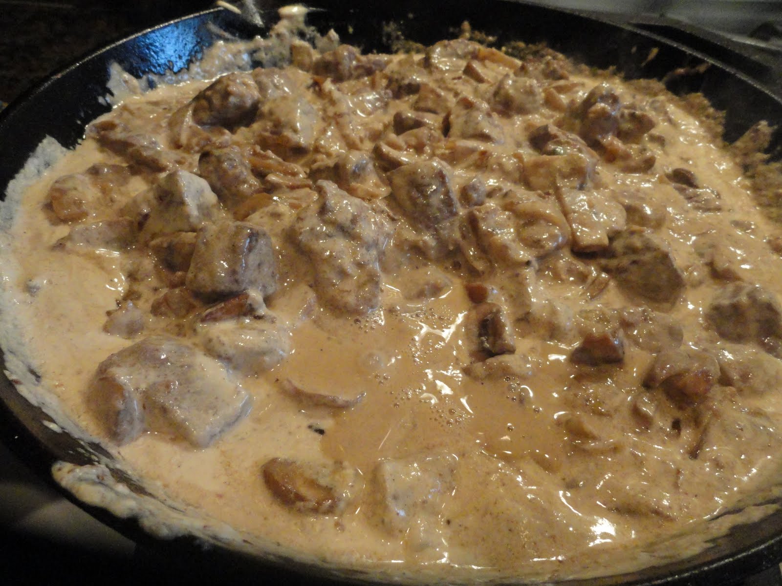 beef stroganoff recipes with sour cream and cream of mushroom soup